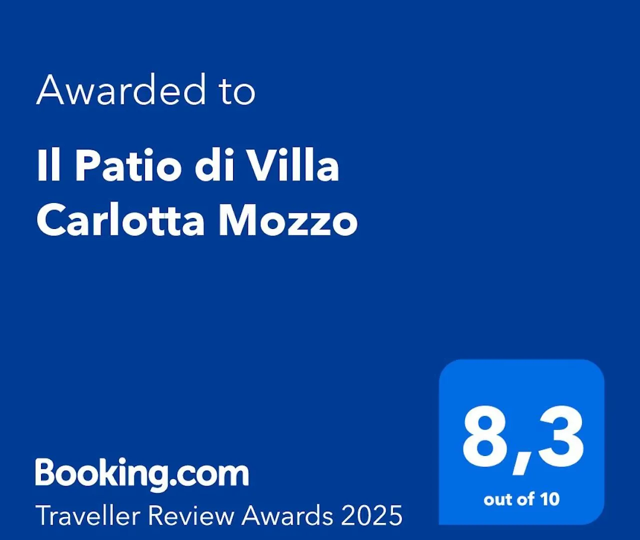 Hébergement de vacances Il Patio Di Villa Carlotta Mozzo